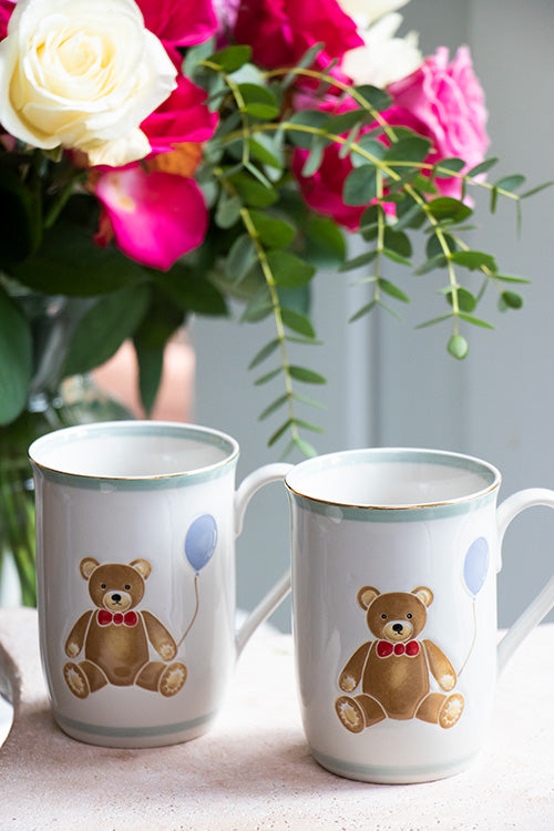 Porcelain  Tea/ Coffee Mug Set of 2