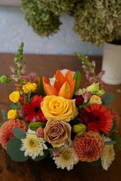 Thanksgiving table centerpiece